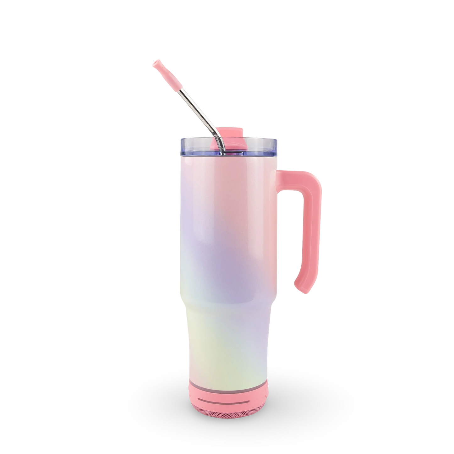 30oz HOLOGRAPHIC SPEAKER GRIPPY TUMBLER - Unicorn