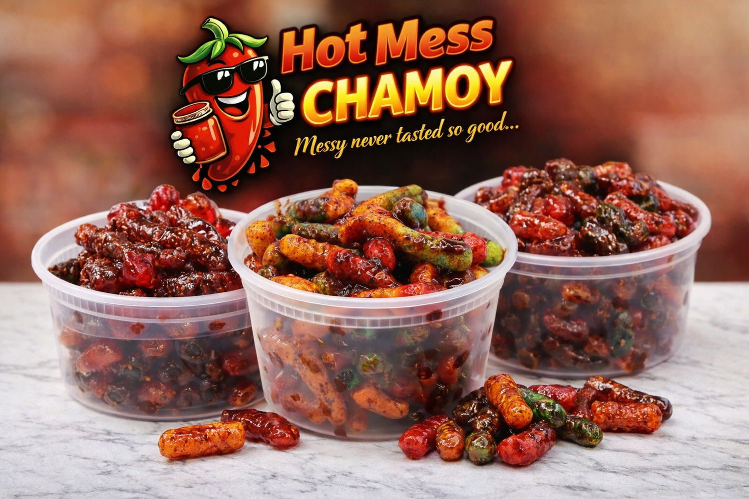 Hot Mess Chamoy Candies