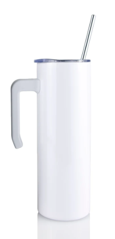 20oz SKINNY TUMBLER W/ HANDLE
